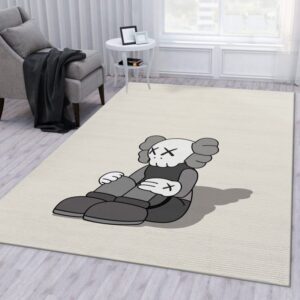 Kaws Illustration Area Rug Carpet