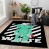 Kaws Neon Design Style Rug Home Decor