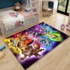 Lovely Eevee Evolve Pokemon Rug Home Decor