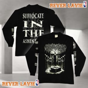 Lorna Shore Spring 2026 Exclusive Merch Ashen Wake All Over Print Long Sleeve Shirt