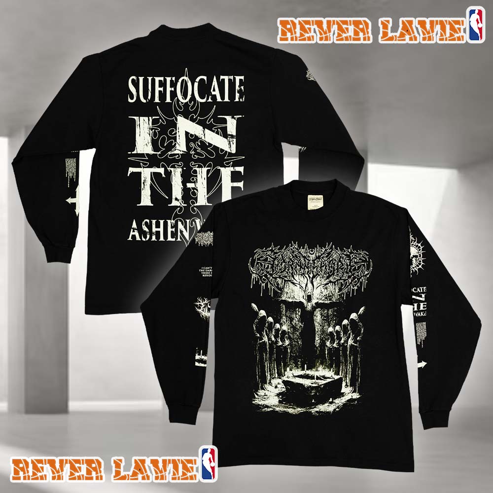 Lorna Shore Spring 2026 Exclusive Merch Ashen Wake All Over Print Long Sleeve Shirt Lorna Shore Spring 2026 Exclusive Merch Ashen Wake All Over Print Long Sleeve Shirt