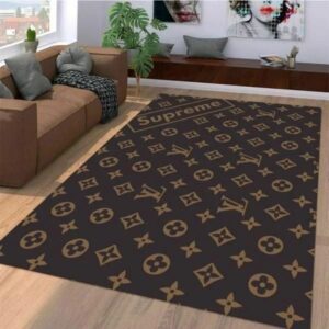 Louis Vuitton Bag Pattern Area Rug For Living Room