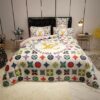 Louis Vuitton Colorful Monogram Comforter Bedding Set Louis Vuitton Colorful Monogram Comforter Bedding Set