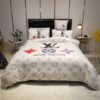 Louis Vuitton Colorful Monogram Bedding Set Queen Louis Vuitton Colorful Monogram Bedding Set Queen