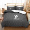 Louis Vuitton Colorful Monogram in White Background Comforter Bedding Set Louis Vuitton Colorful Monogram in White Background Comforter Bedding Set