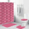 Louis Vuitton Monogram With Hypebeast Simpson Shower Curtain Set Louis Vuitton Monogram With Hypebeast Simpson Shower Curtain Set