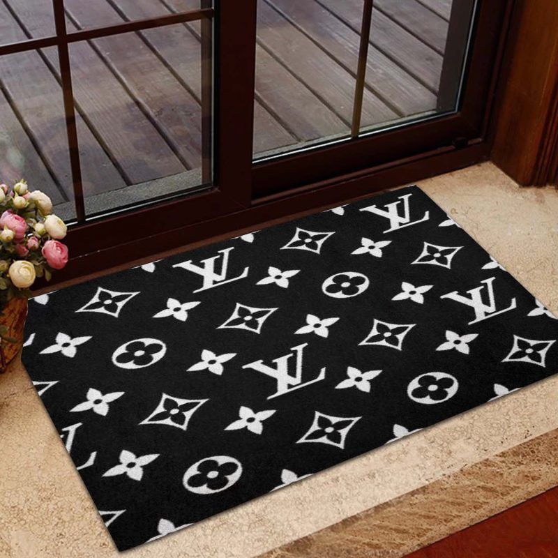 Louis Vuitton Print Wallpaper Doormat Louis Vuitton Print Wallpaper Doormat