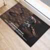 Louis Vuitton Robot Bear In Brown Background Monogram Doormat Louis Vuitton Robot Bear In Brown Background Monogram Doormat