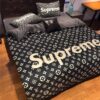 Luxury Louis Vuitton White Monogram Bedding Set Luxury Louis Vuitton White Monogram Bedding Set