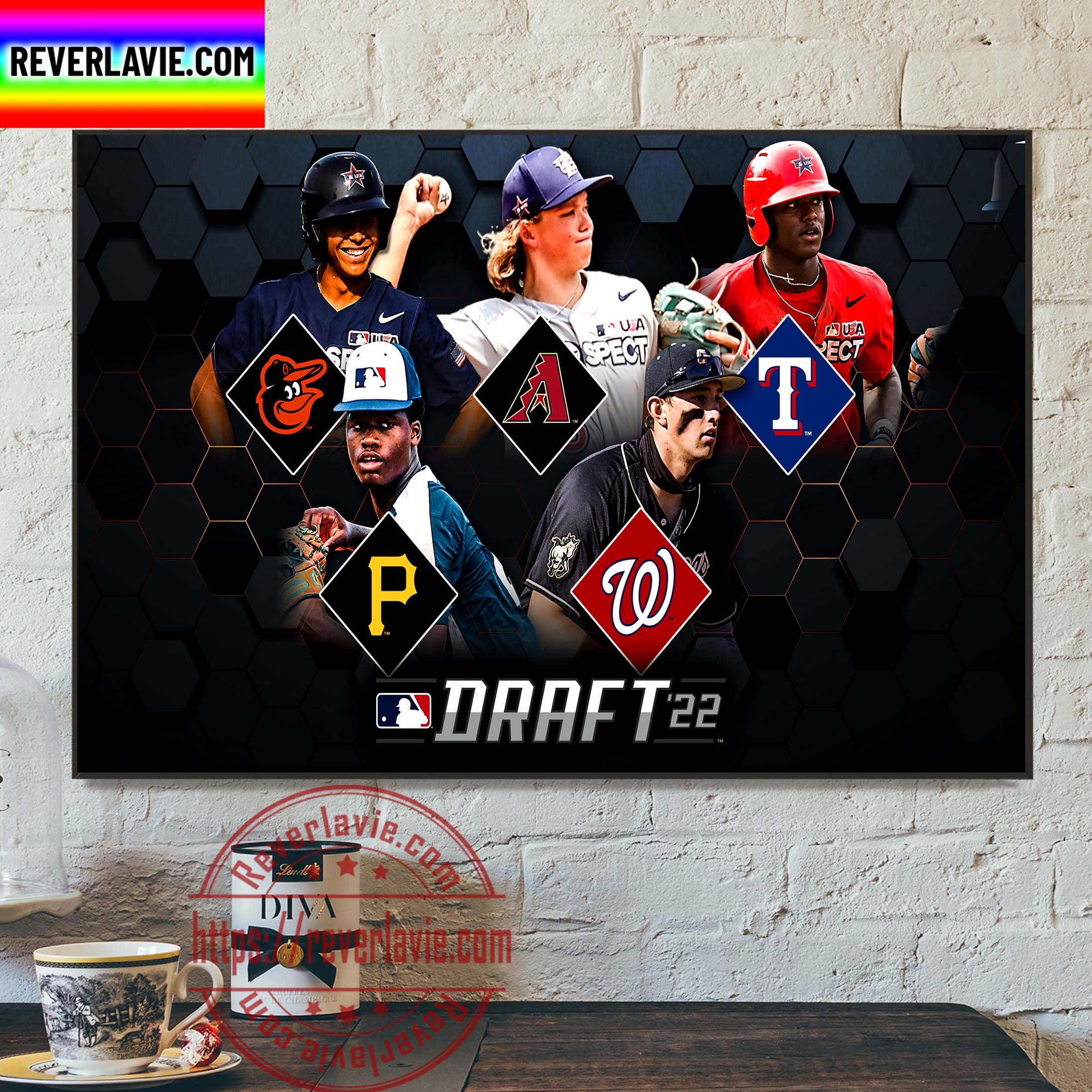 MLB The 2022 Draft Home Decor Poster Canvas MLB The 2022 Draft Home Decor Poster Canvas