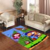 Mario Bros Face Area Rug Carpet