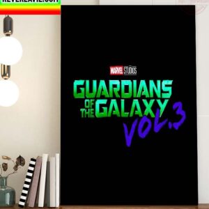 Marvel Studios Guardians Of The Galaxy Vol 3 Official Poster Home Decor Poster Canvas