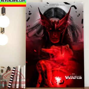 Marvel Studios Secret Wars Scarlet Witch Wanda Maximoff Directed By The Russo Brothers New Poster Canvas