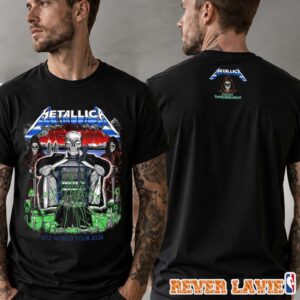 Metallica Exclusive Show T-Shirt Zurich Switzerland At Letzigrund Stadion On May 27 2026 M72 Zurich World Tour Merch