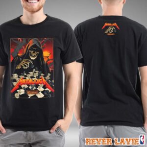 Metallica M72 Frankfurt 2026 Pop Up Shop Exclusive Deutsche Bank Park Two Sided T-Shirt