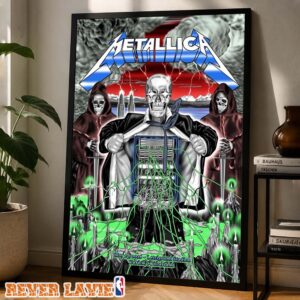 Metallica Zurich Switzerland Pop Up Shop Poster M72 Zurich At Letzigrund Stadion On May 27 2026 Art By Luca Shenardi Home Decor Poster Canvas