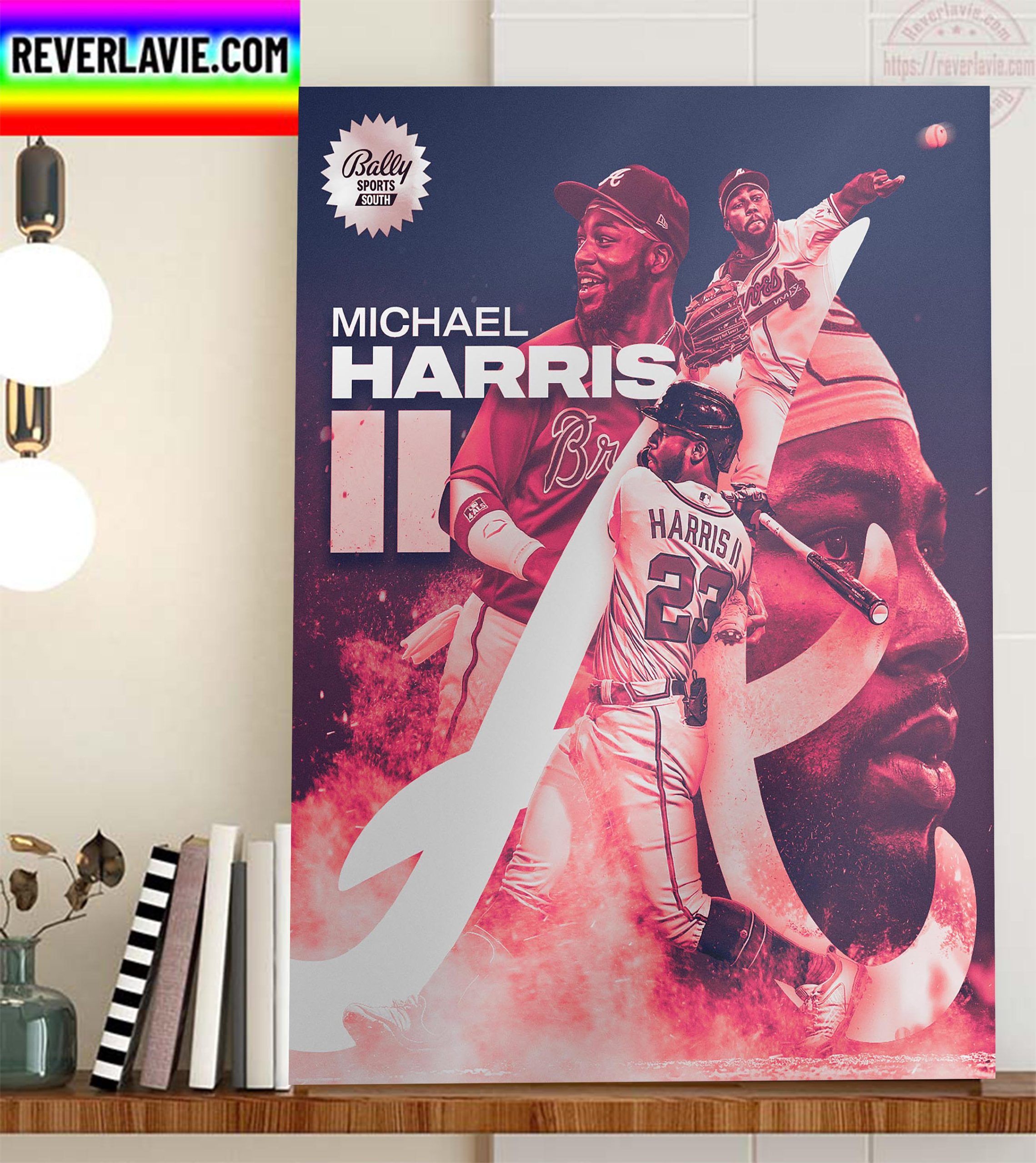 Michael Harris II In Atlanta Braves Home Decor Poster Canvas Michael Harris II In Atlanta Braves Home Decor Poster Canvas