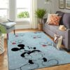 Mickey Mouse Head Through Years Rug Home Decor Mickey Mouse Head Through Years Rug Home Decor