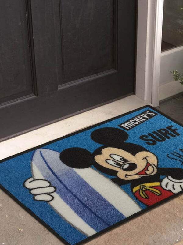 Mickey Windsurfing Disney Outdoor Doormat Mickey Windsurfing Disney Outdoor Doormat