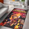 Lapislazuli Minecraft Bedroom Area Rug Design