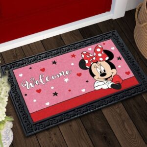 Minnie Mouse Welcome Disney Outdoor Doormat