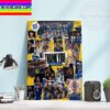 NBA Champions Golden State Warriors Champs Thank You Dub Nation Home Decor Poster Canvas