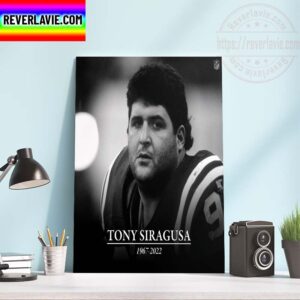 NFL Baltimore Ravens RIP Tony Siragusa The Goose 1967-2022 Home Decor Poster Canvas