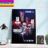 NFL Tampa Bay Buccaneers Rob Gronkowski 87 The Legend Is Retiring Thank For Everything Home Decor Poster Canvas