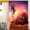 NFL Tampa Bay Buccaneers Rob Gronkowski Is Retiring Decoration Home Decor Poster Canvas