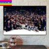 NHL 2022 Stanley Cup Champions Colorado Avalanche Champions Home Decor Poster Canvas