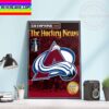 NHL Colorado Avalanche Cale Makar Wins James Norris Memorial Trophy Home Decor Poster Canvas NHL Colorado Avalanche Cale Makar Wins James Norris Memorial Trophy Home Decor Poster Canvas