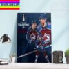 NHL Colorado Avalanche Champions 2022 Stanley Cup Champions Home Decor Poster Canvas