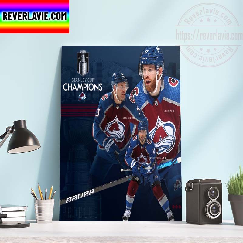 NHL Colorado Avalanche Champions 2021-22 Stanley Cup Champions Wall Art Decor Home Decor Poster Poster Canvas NHL Colorado Avalanche Champions 2021-22 Stanley Cup Champions Wall Art Decor Home Decor Poster Poster Canvas