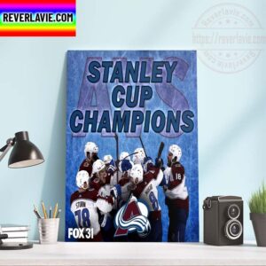 NHL Stanley Cup Champions Congratulations Colorado Avalanche Champions Home Decor Poster Canvas