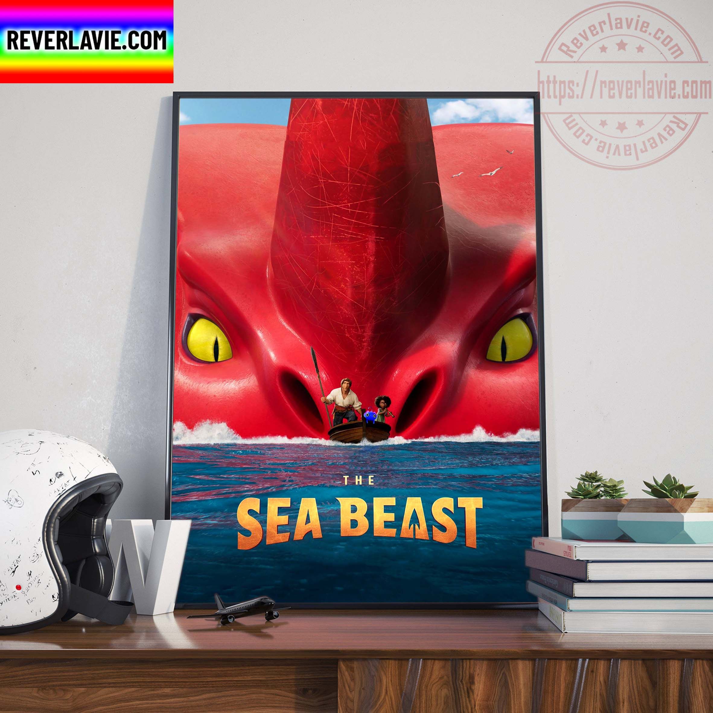 New Animated Movie The Sea Beast Home Decor Poster Canvas New Animated Movie The Sea Beast Home Decor Poster Canvas