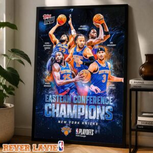New York Knicks First NBA Finals Appearance in 27 Years 2026 Championship Poster