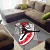 Nike Air Jordan All Michael Sneakers Rug Home Decor