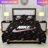 Nike Air Jordan Just Do It Basketball Skud White Bedding Set Nike Air Jordan Just Do It Basketball Skud White Bedding Set