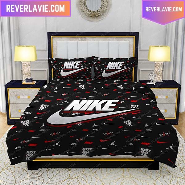 Nike Air Jordan Just Do It Supreme 3 Piece Bedding Set Nike Air Jordan Just Do It Supreme 3 Piece Bedding Set