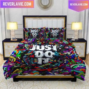 Nike Air Signature Just Do It King Bedding Set