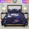 Nike Black Minimalist Design Queen Bedding Set Nike Black Minimalist Design Queen Bedding Set