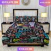 Nike Graffiti Modern Design Queen Bedding Set