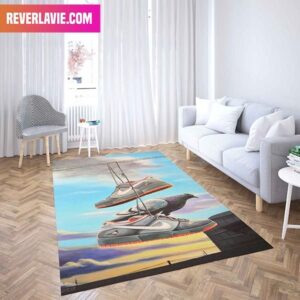 Nike SB Dunk Staple Pigeon Sneaker Rug Home Decor