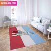 Open Box Air Jordan 1 High OG Retro Chicago Sneaker Rug Home Decor Open Box Air Jordan 1 High OG Retro Chicago Sneaker Rug Home Decor