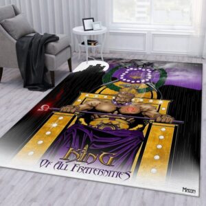 Omega Psi Phi King Of All Fraternities Area Rug