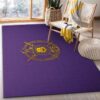 Omega Psi Phi Logo Violet Background Area Carpet Rug