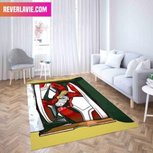 Open Box Air Jordan 1 High OG Retro Chicago Sneaker Rug Home Decor