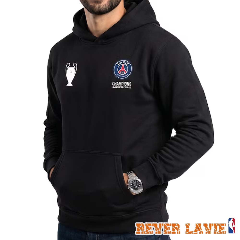 PSG Back To Back UEFA Champions League Champions 2026 Celebration Hoodie PSG Back To Back UEFA Champions League Champions 2026 Celebration Hoodie