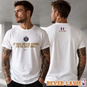 PSG x Nike Back To Back UEFA Champions League Final Two Sided Unisex T-Shirt