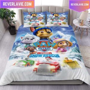 Paw Patrol Snow Rescue Queen Bedding Set